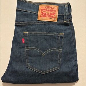Levi's 511 Men's Blue Slim Fit Jeans (34x32) Like new!